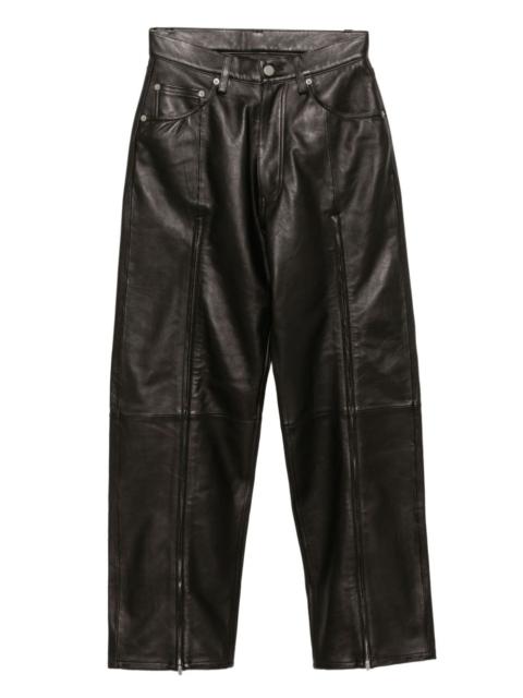 leather trousers