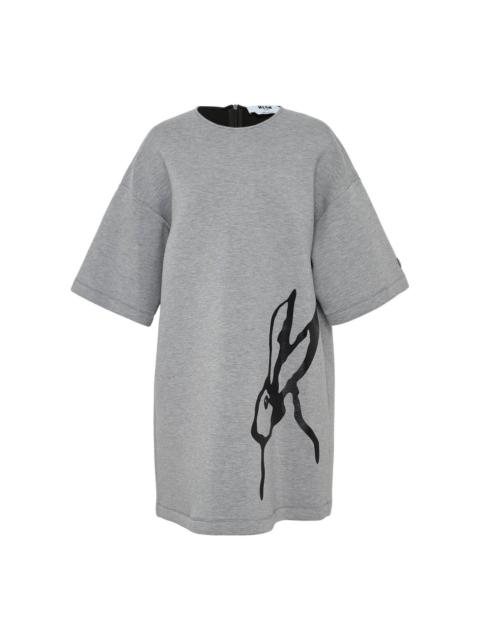 Abito Rabbit Print Dress