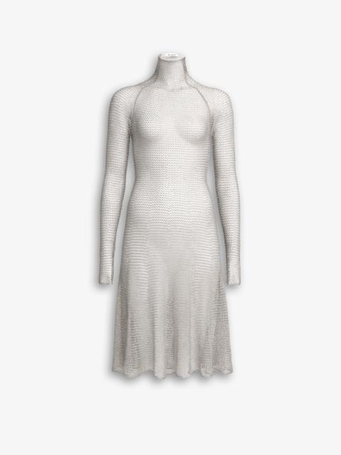 MESH KNIT SHORT DRESS