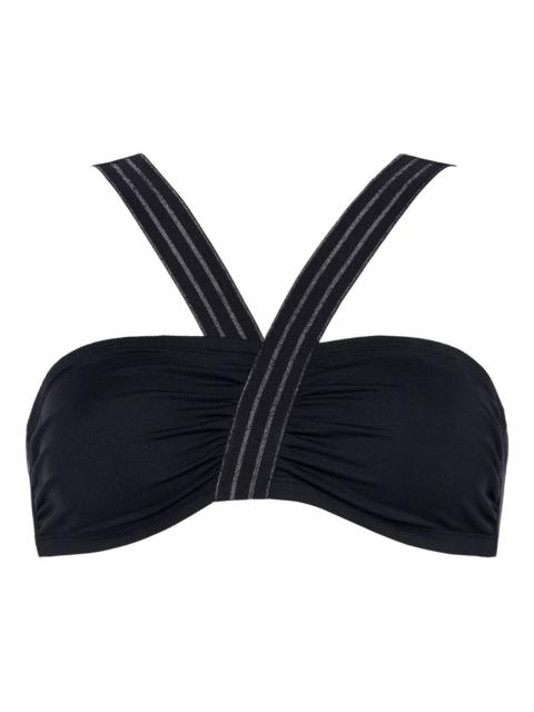 Rendez-vous cross-strap bikini top