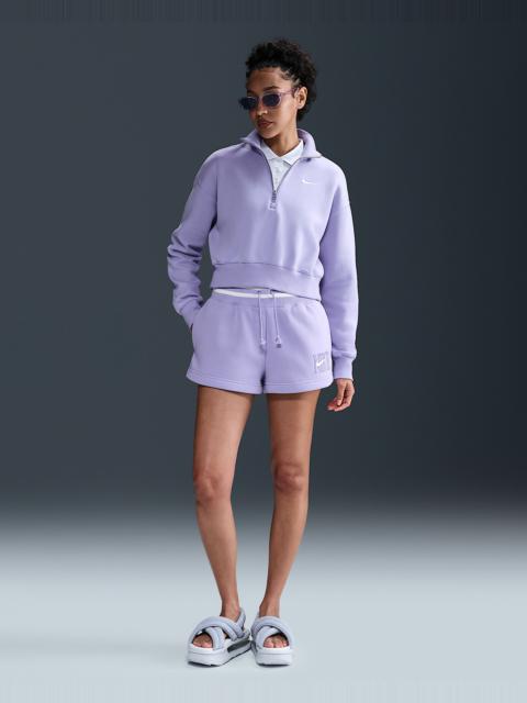 Nike Sportswear Phoenix Fleece Women's High-Waisted Loose Graphic Shorts