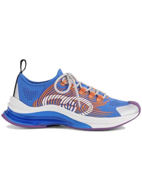 Gucci Monogram Sneakers Blue Orange (Women's)