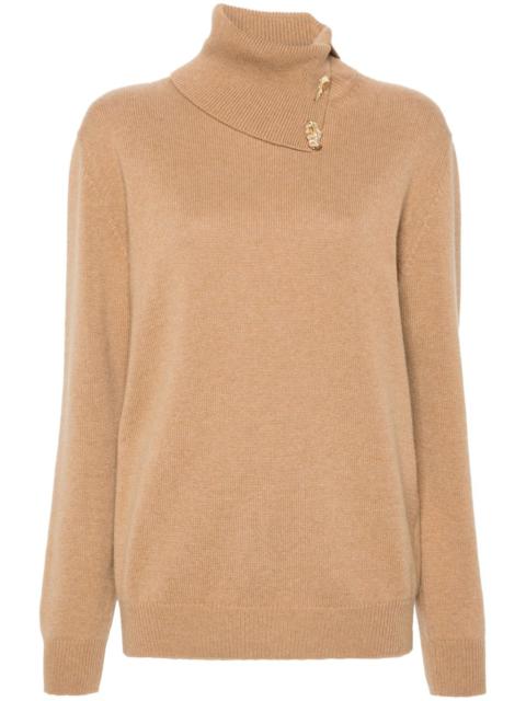 Fabula-buttons cashmere sweater