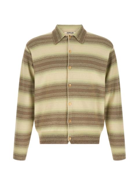 Shaded stripes cardigan