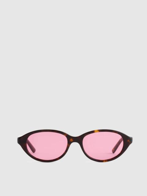 The Solina Oval Sunglasses