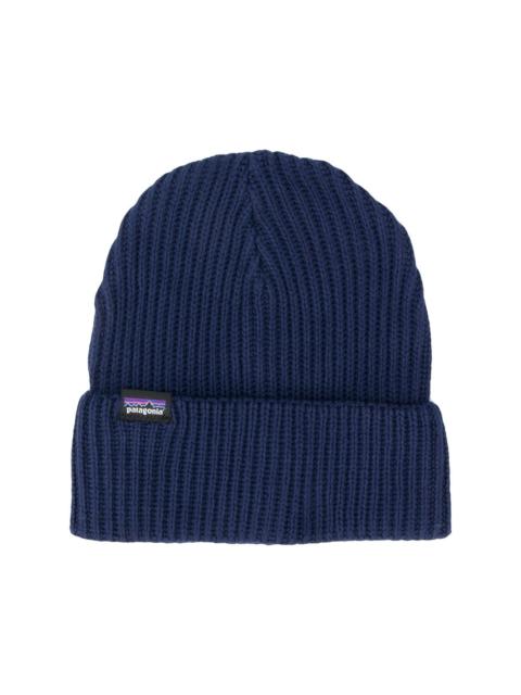 ribbed-knit beanie