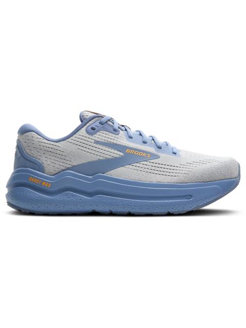 Brooks Ghost Max 2 Oyster Mushroom Blue Orange