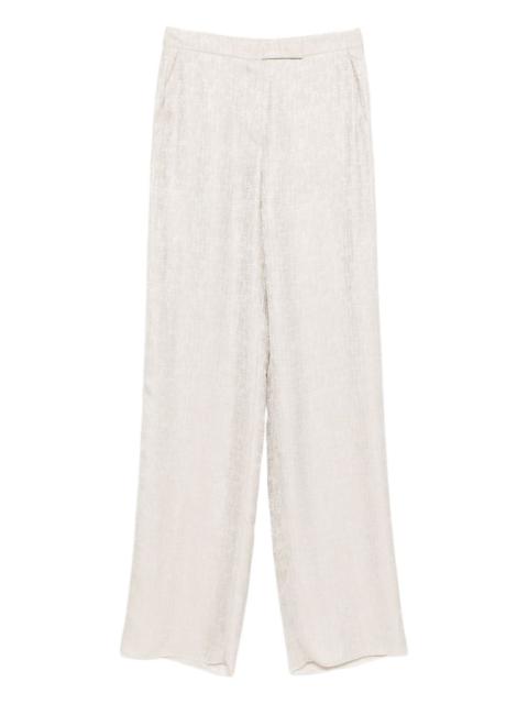 textured trousers
