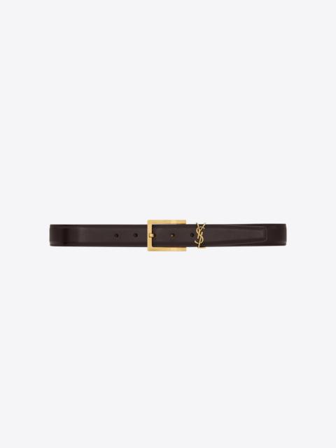 cassandre belt in shiny leather