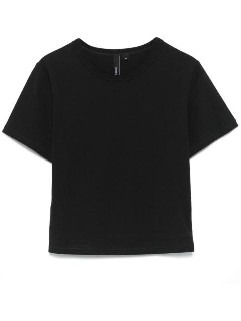 jersey cropped T-shirt