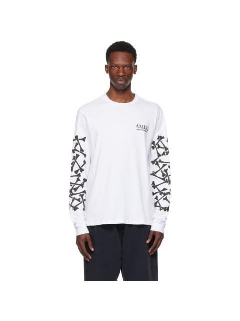 White Bones Stacked Long Sleeve T-shirt