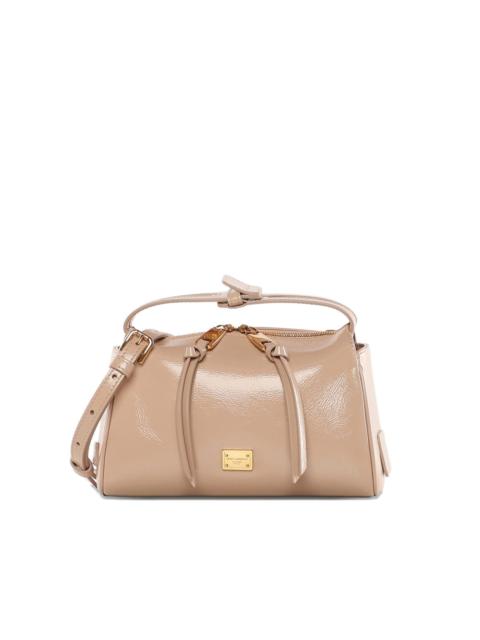 Vittoria top-zip shoulder bag