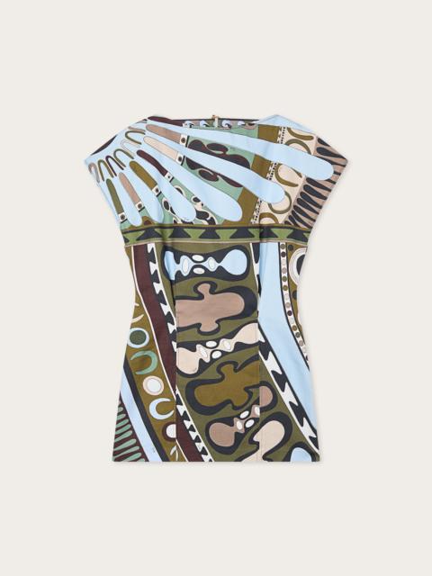 SOLEIL PRINT PANAMA DRESS