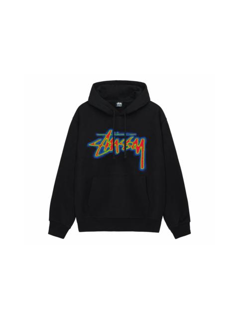 Stussy Thermal Stock Hoodie Black