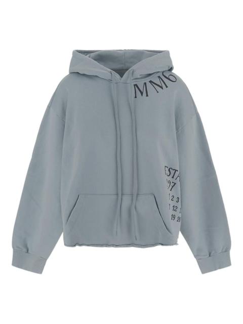 logo-print hoodie