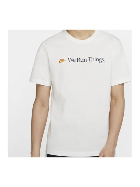 Nike Sportswear Airathon Short Sleeve White CT6877-133