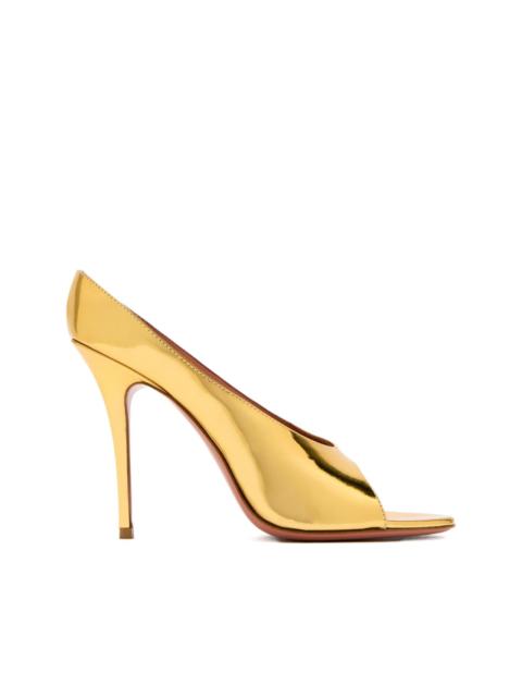 105mm peep-toe sandals