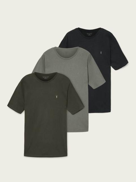 BRACE BRUSHED COTTON T-SHIRTS 3 PACK