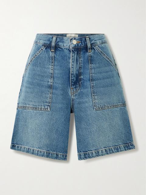 The Utility Organic Denim Shorts