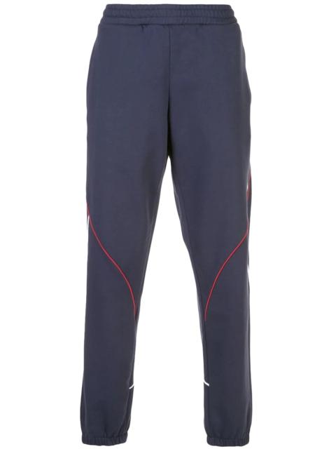 graphic print track pants