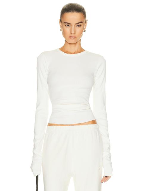 Long Sleeve Fitted Top