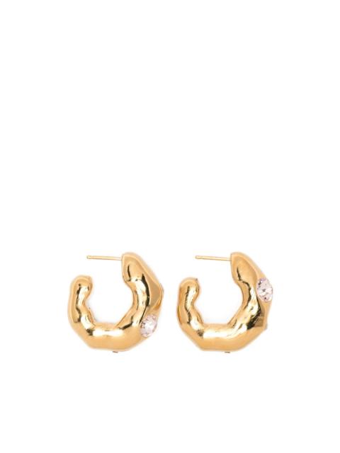 post-back fastening earrings