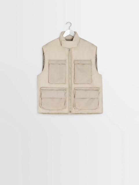 WADDED GILET WITH POCKETS