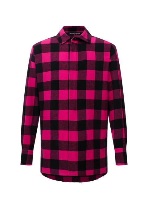 FLANNEL COTTON BLEND SHIRT