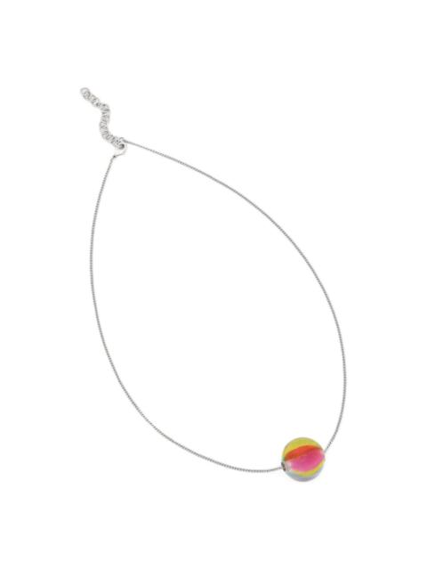 spherical pendant necklace