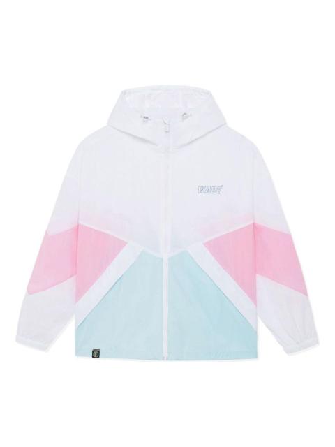 Li-Ning Way Of Wade Logo Color Block Hooded Jacket 'White Blue Pink' AFDSC41-3