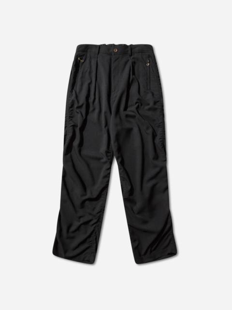 Men's Polyester Trousers Black