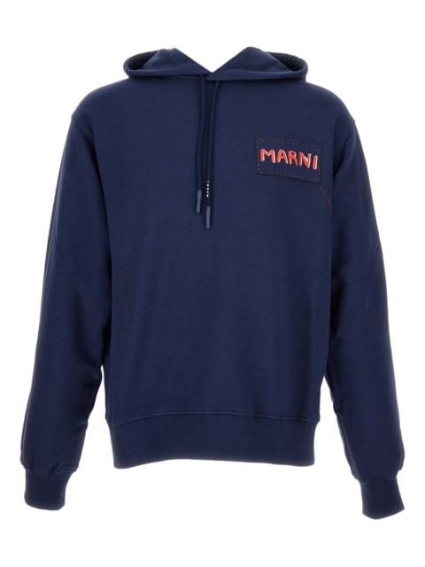 logo-patch hoodie