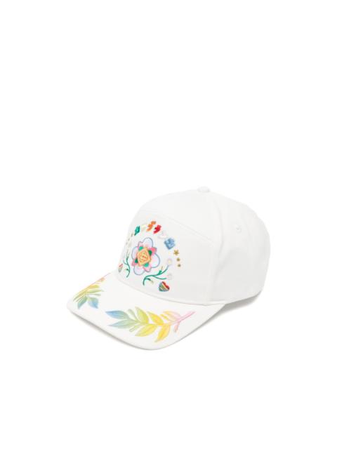 Laurel embroidered cap