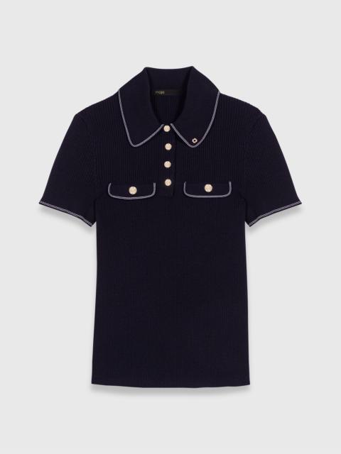 Short-sleeve polo shirt