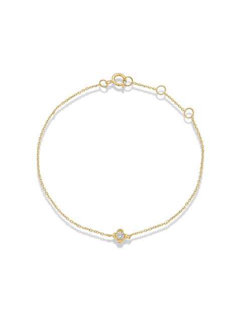 Mini Diamond Clover Bracelet