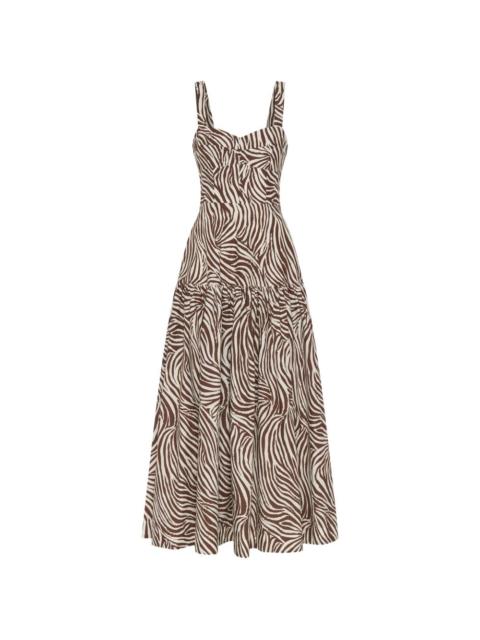 Valeria printed mini dress