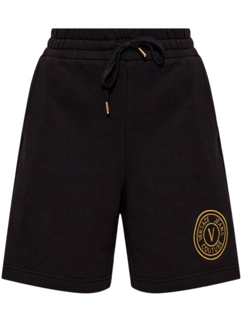 embroidered logo shorts