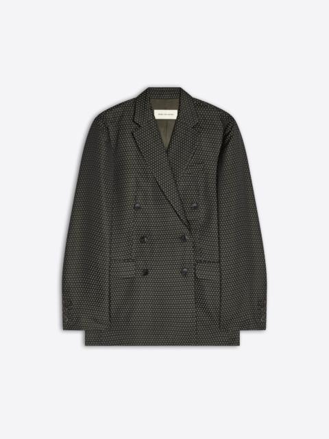 OVERSIZED JACQUARD BLAZER