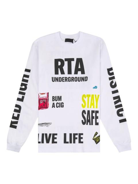 Underground text-print sweatshirt