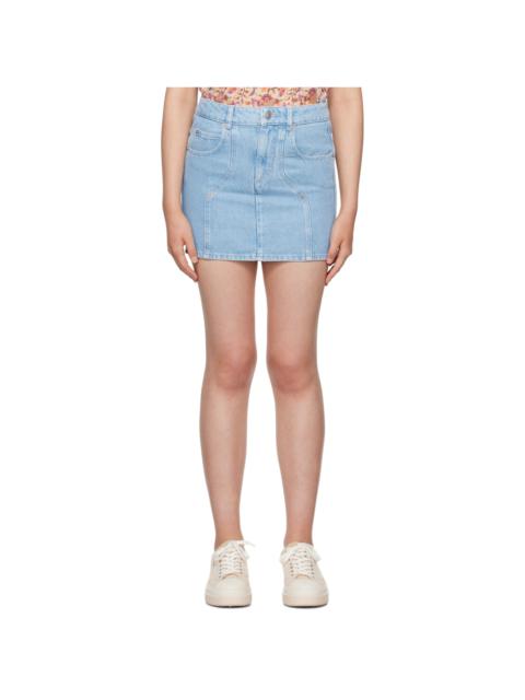 Blue Vesna Denim Miniskirt