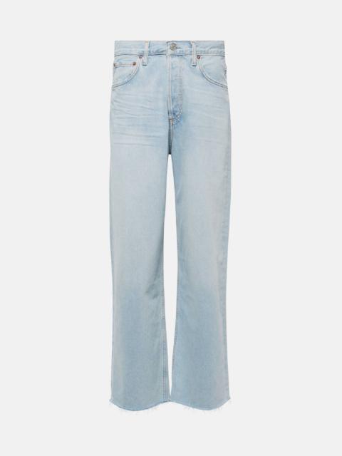 Ren high-rise wide-leg jeans
