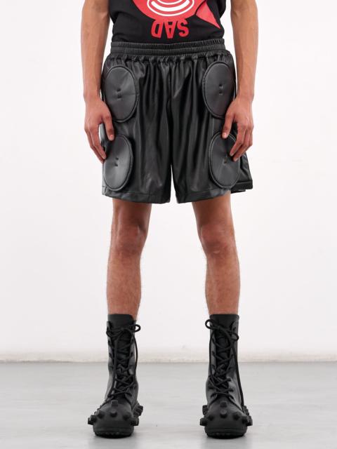 Button Appliqué Shorts