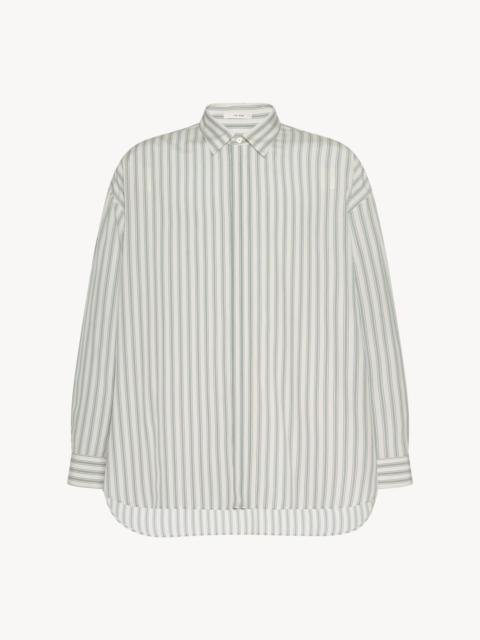 The Row Sisco Shirt in Silk | REVERSIBLE