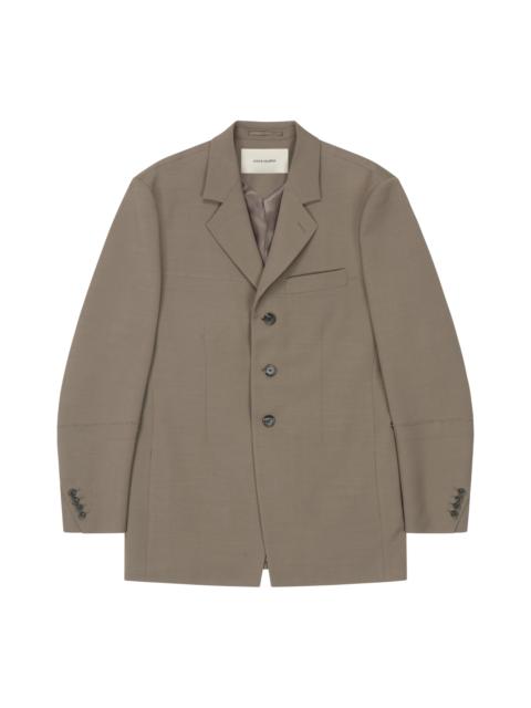 SINGLE BREASTED JACKET CAMEL