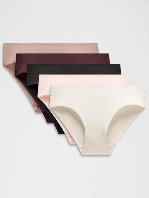 InvisiWear Mid-Rise Bikini Underwear *5 Pack