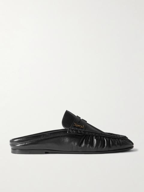 Le Loafer Logo-embellished Mules
