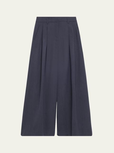 New Didi Wool-Blend Wide-Leg Pants