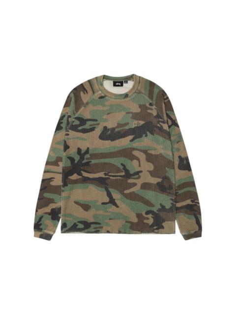 Stussy Basic Thermal Woodland Camo