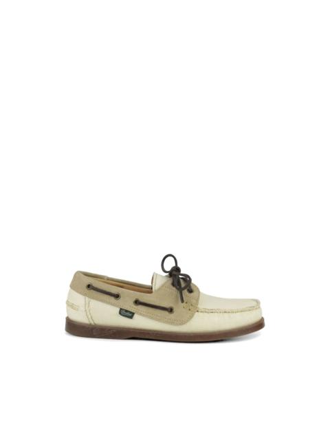 canvas boat shoes