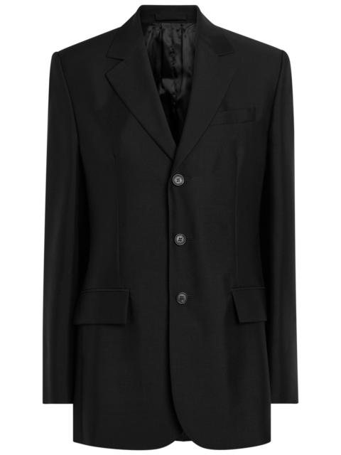Wardrobe.nyc Mohair-blend Blazer